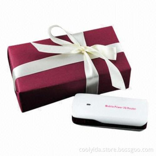 Mobile 3G Router Power Bank, 5,200mAh Capacity, 5V DC 1A USB Output